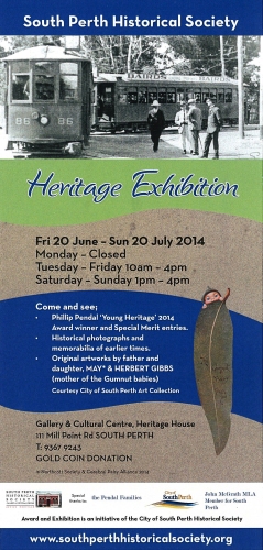 Phillip Pendal Award Heritage Exhibition
